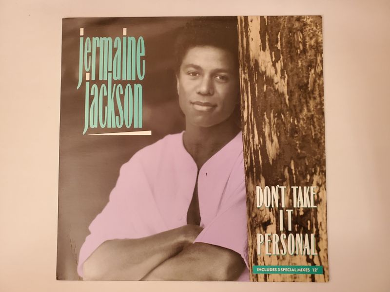 Jermaine Jackson Don't Take It Personal vinyl record